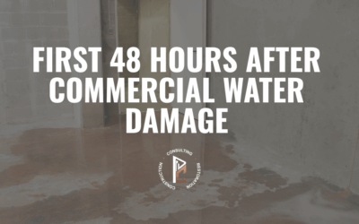 The First 48 Hours After Commercial Water Damage: Critical Actions