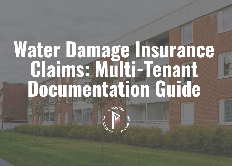 Water Damage Insurance Claims: Multi-Tenant Documentation Guide