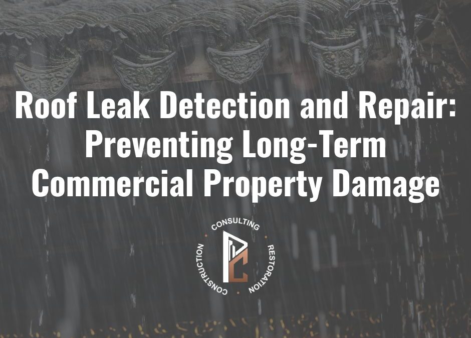 Roof Leak Detection and Repair: Preventing Long-Term Commercial Property Damage