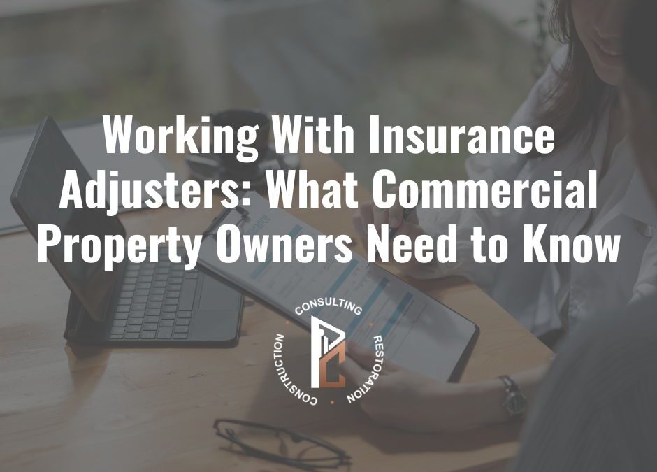 Working With Insurance Adjusters: What Commercial Property Owners Need to Know