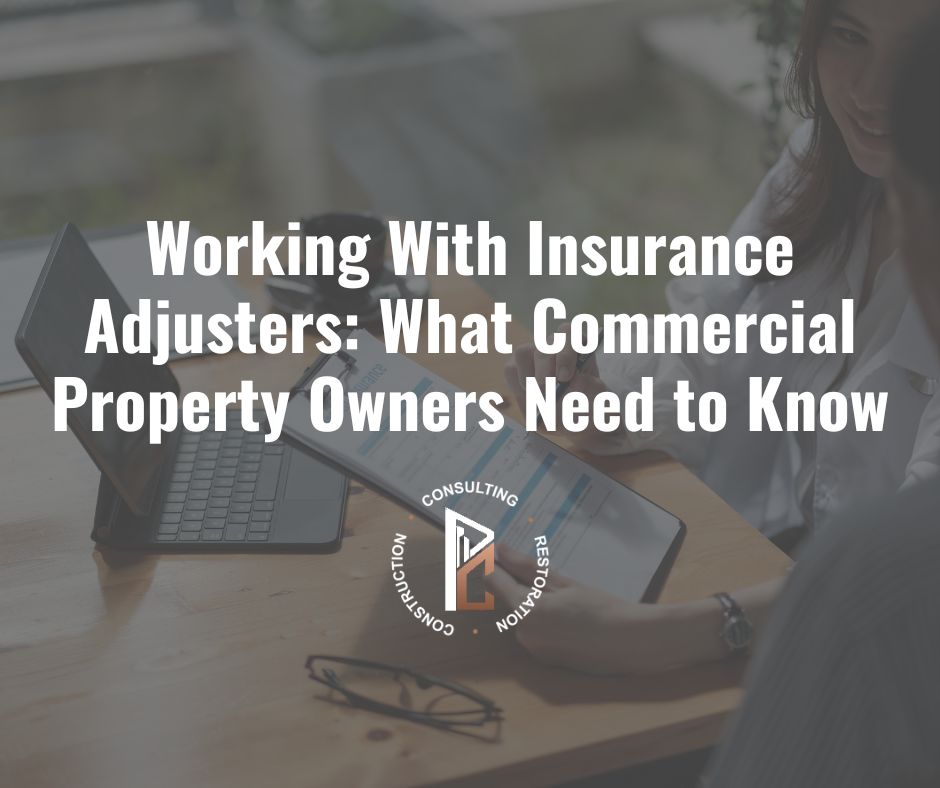Working With Insurance Adjusters: What Commercial Property Owners Need to Know