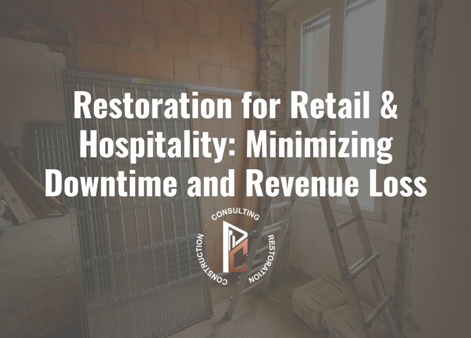 Restoration for Retail & Hospitality: Minimizing Downtime and Revenue Loss