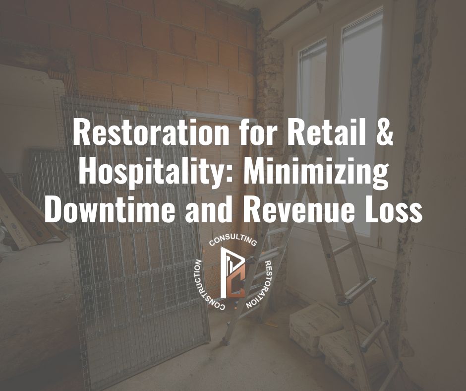 Restoration for Retail & Hospitality: Minimizing Downtime and Revenue Loss