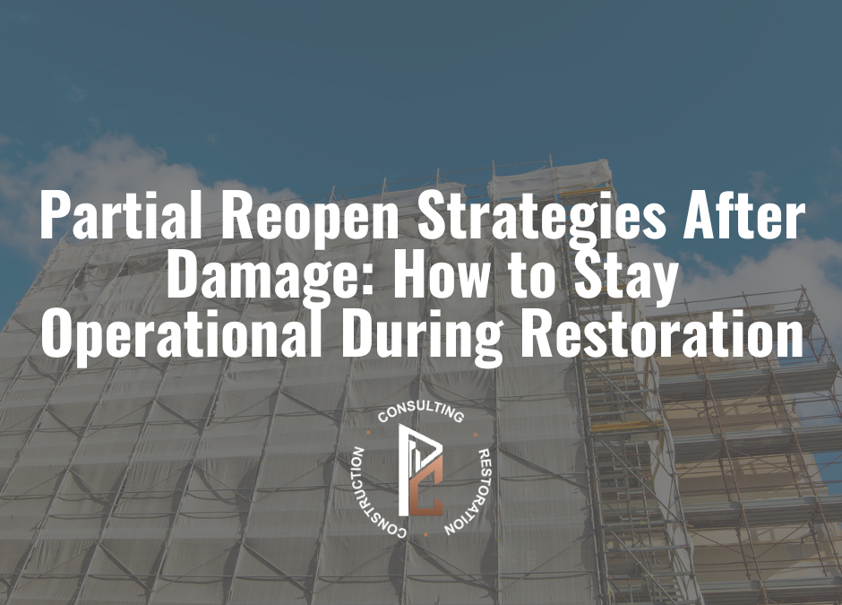 Partial Reopen Strategies After Damage: How to Stay Operational During Restoration