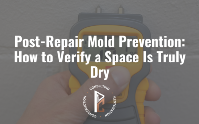 Post-Repair Mold Prevention: How to Verify a Space Is Truly Dry